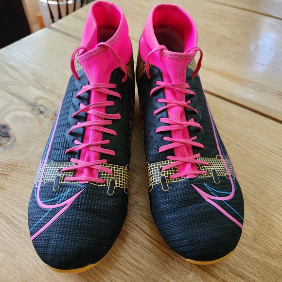 Nike Mercurial Superfly Elite Pink Black Size 8.5 Soccer Football‎ Cleats Shoes main image 9